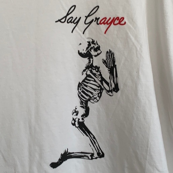 AYCE Say GrAYCE White Tee - Picture 2 of 5